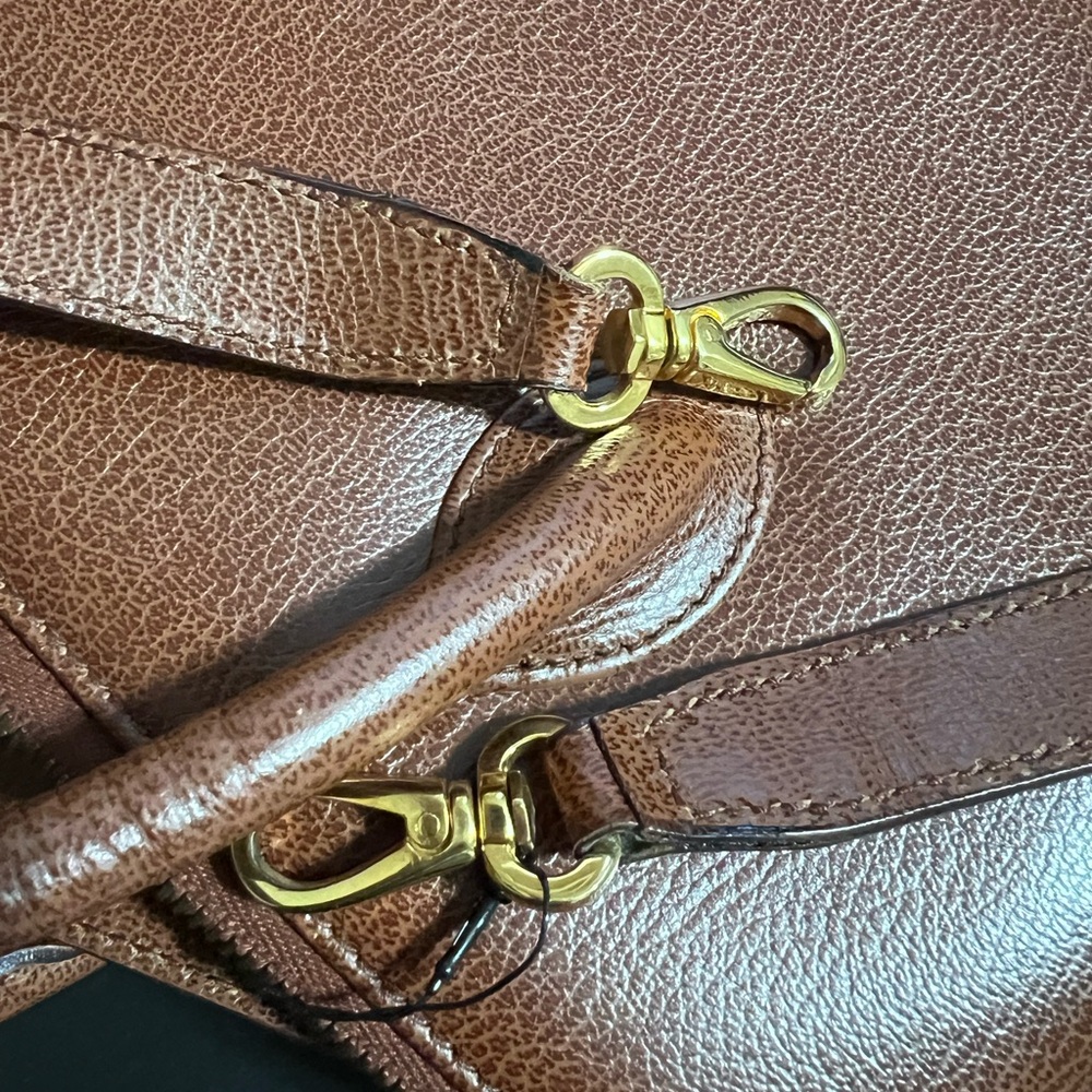 Salvatore Ferragamo Rich Brown Satchel/ Handbag/ Crossed-body - Picture 12 of 14